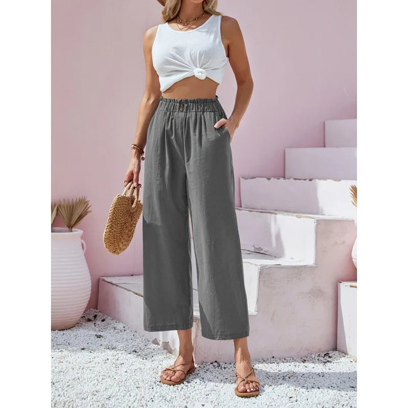 Ginna | Pantalón de Lino y Algodón