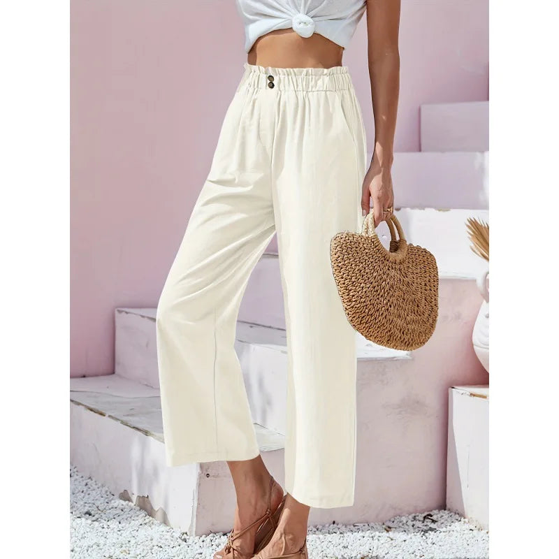 Ginna | Pantalón de Lino y Algodón
