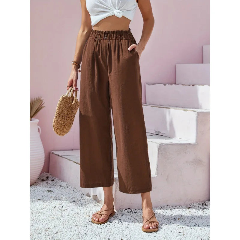 Ginna | Pantalón de Lino y Algodón
