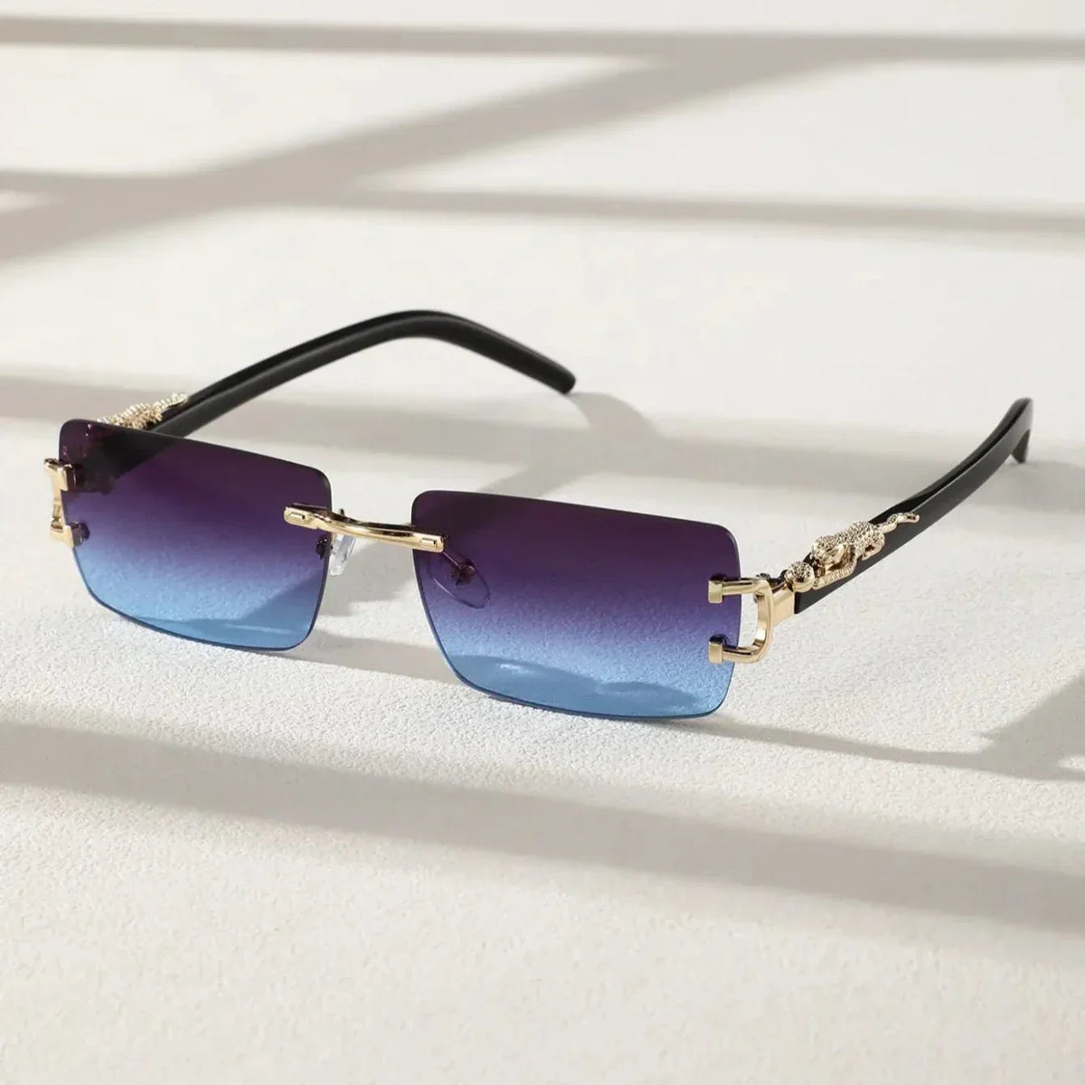 Rosin Minimal Rimless Shades