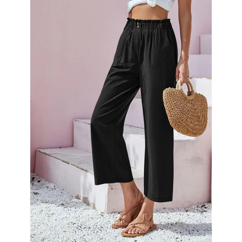 Ginna | Pantalón de Lino y Algodón