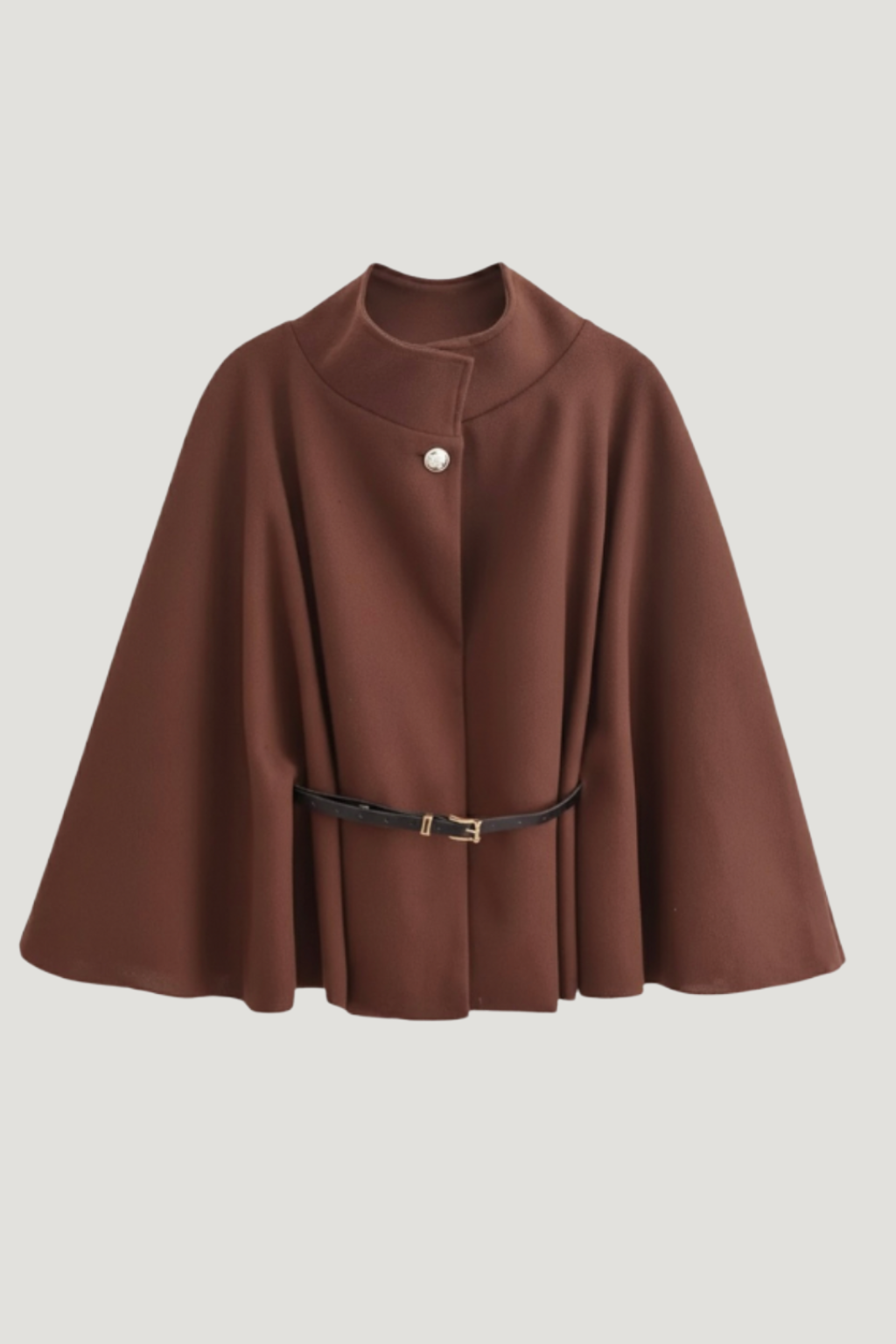 Adele | Abrigo tipo poncho con cinturón