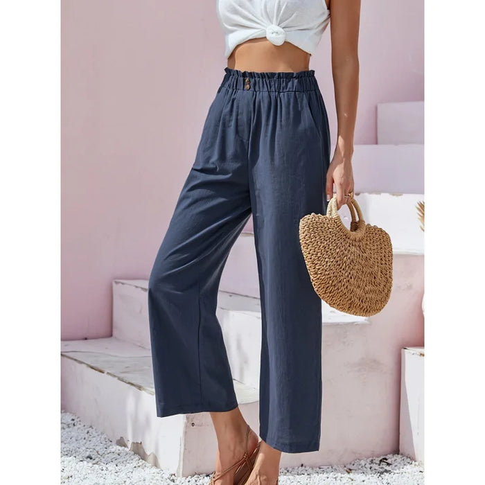 Ginna | Pantalón de Lino y Algodón