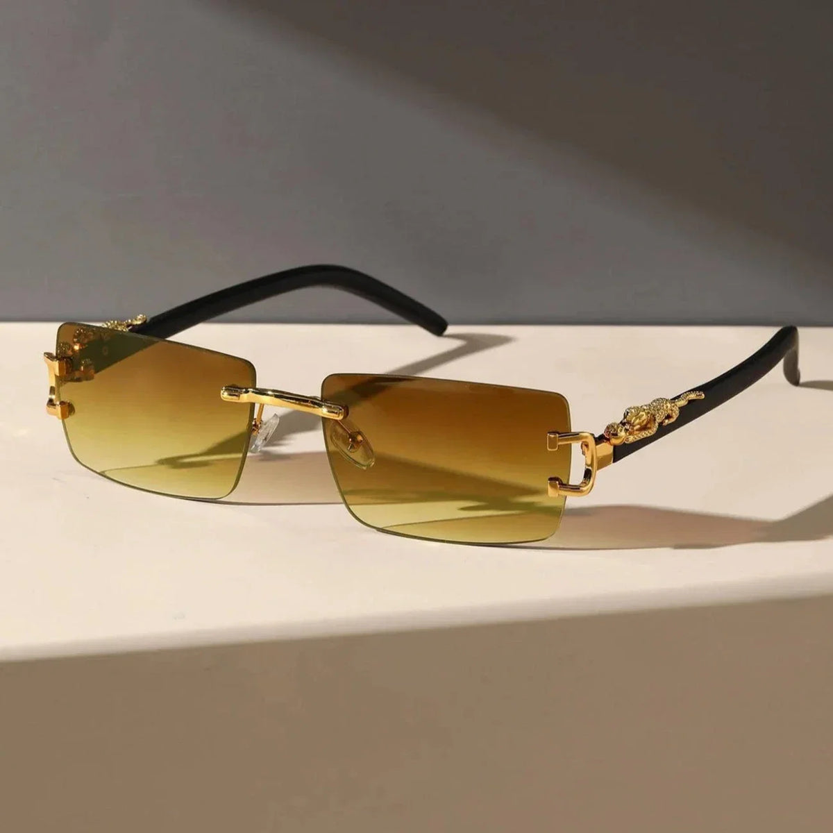 Rosin Minimal Rimless Shades