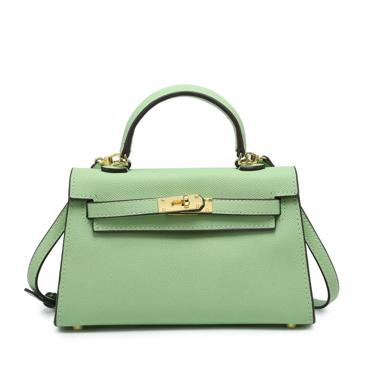 Mini bolso estructurado con textura — Atlas