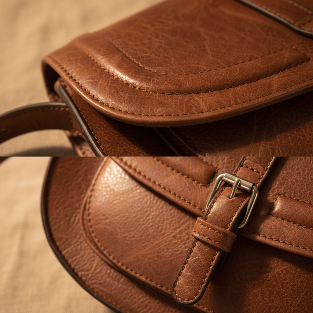 Bolso de hombro tipo sillín ajustable — Evelyn