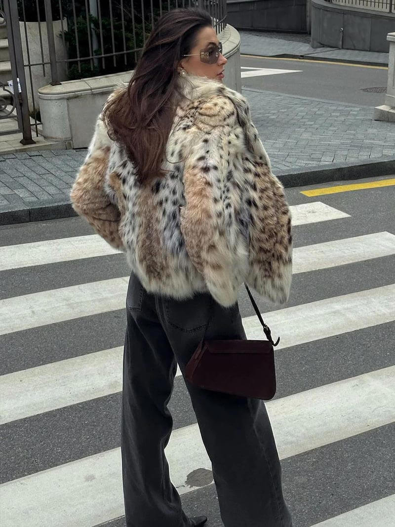 Zoe | Chaqueta Oversize de Pelo Sintético