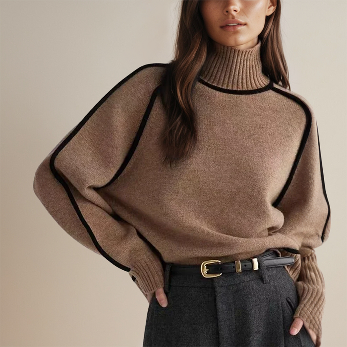 Amelia | Jersey de cuello alto