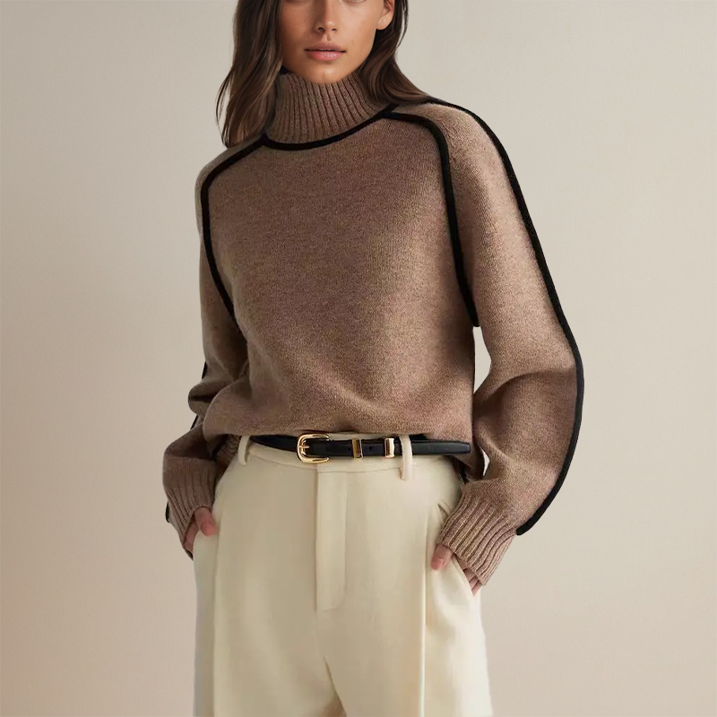 Amelia | Jersey de cuello alto