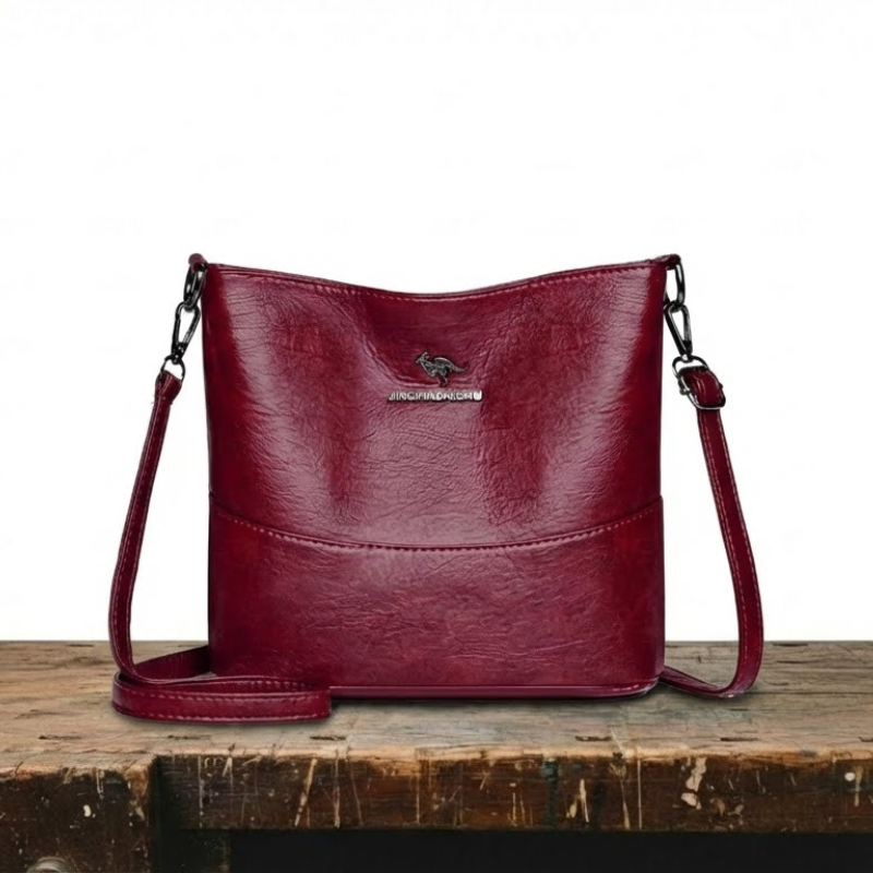 Bolso cruzado de cuero de diseñador