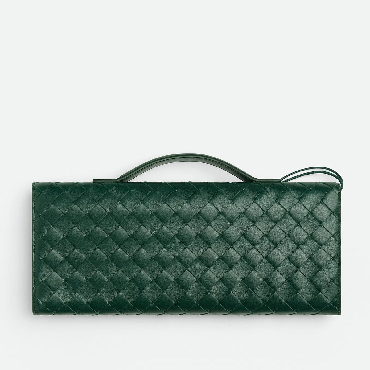 Clutch alargado de tejido trenzado — Eclipse