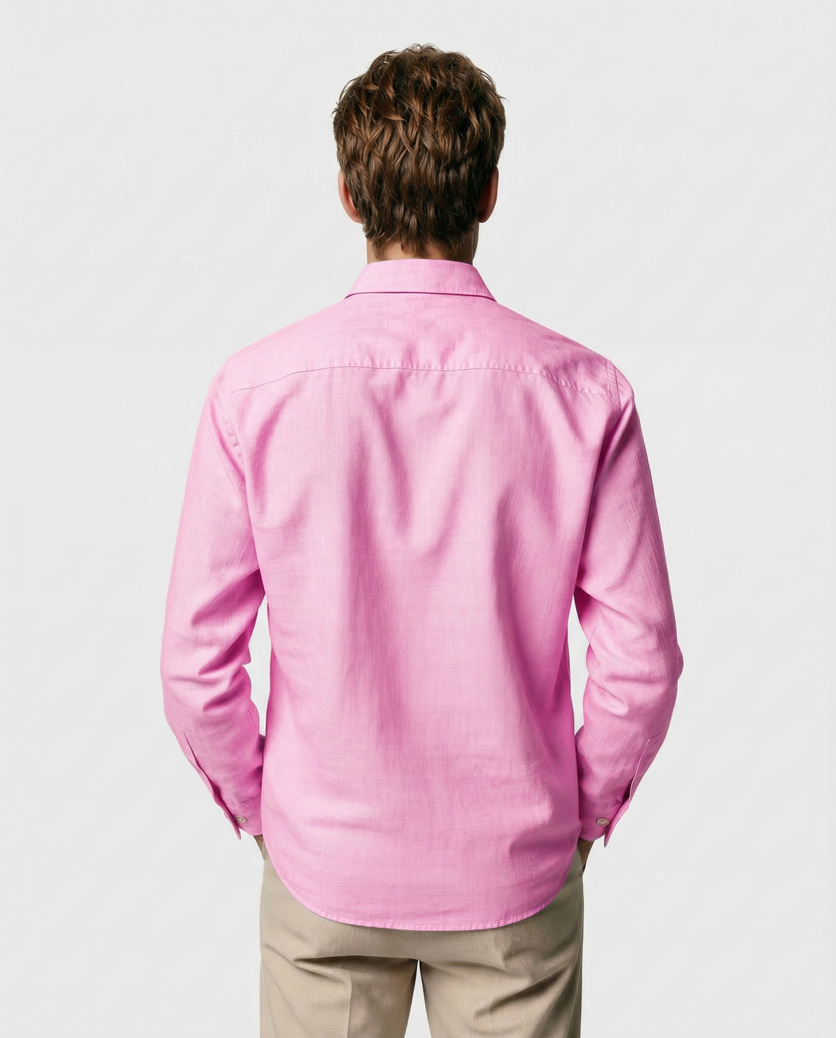 Camisa casual de lino