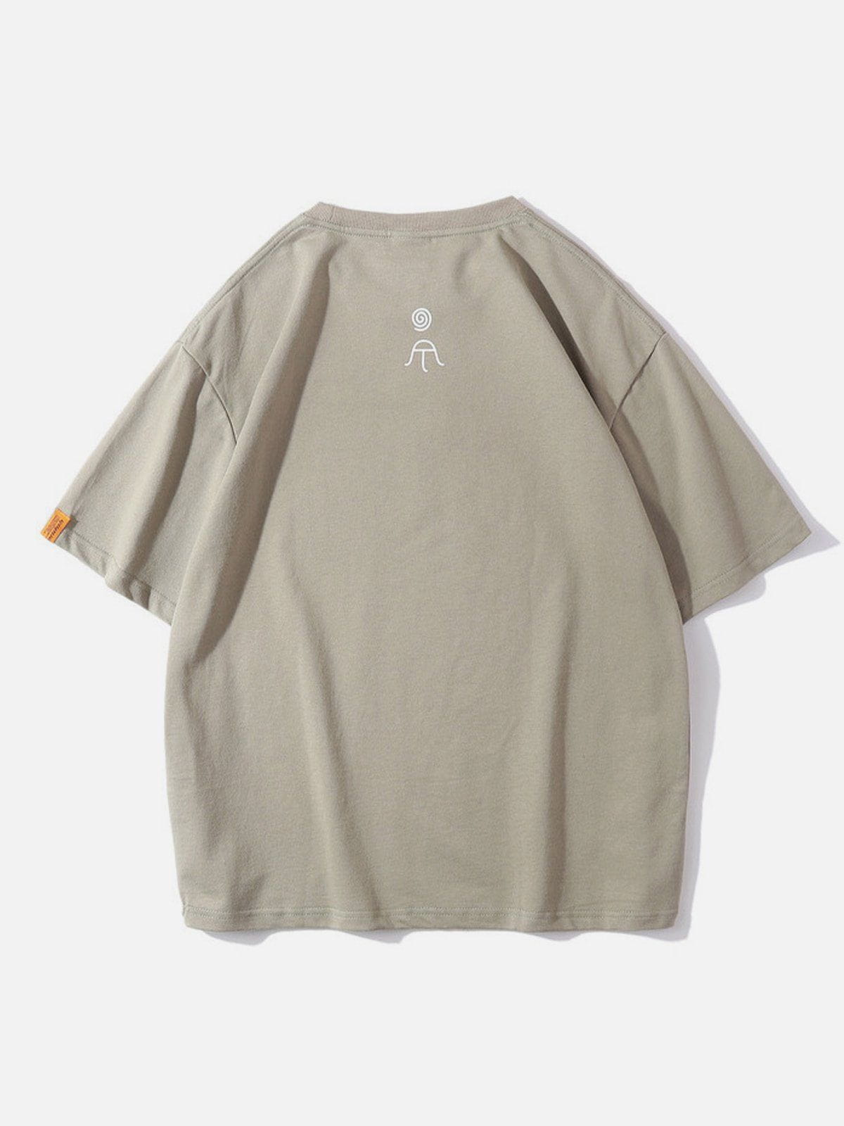 Camiseta WLS Color Sólido Algodón