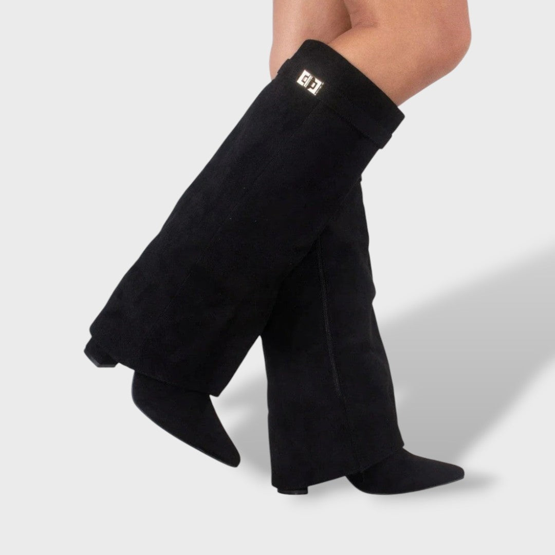 Lorena | Botas Camperas de Ante Mujer Caña Alta