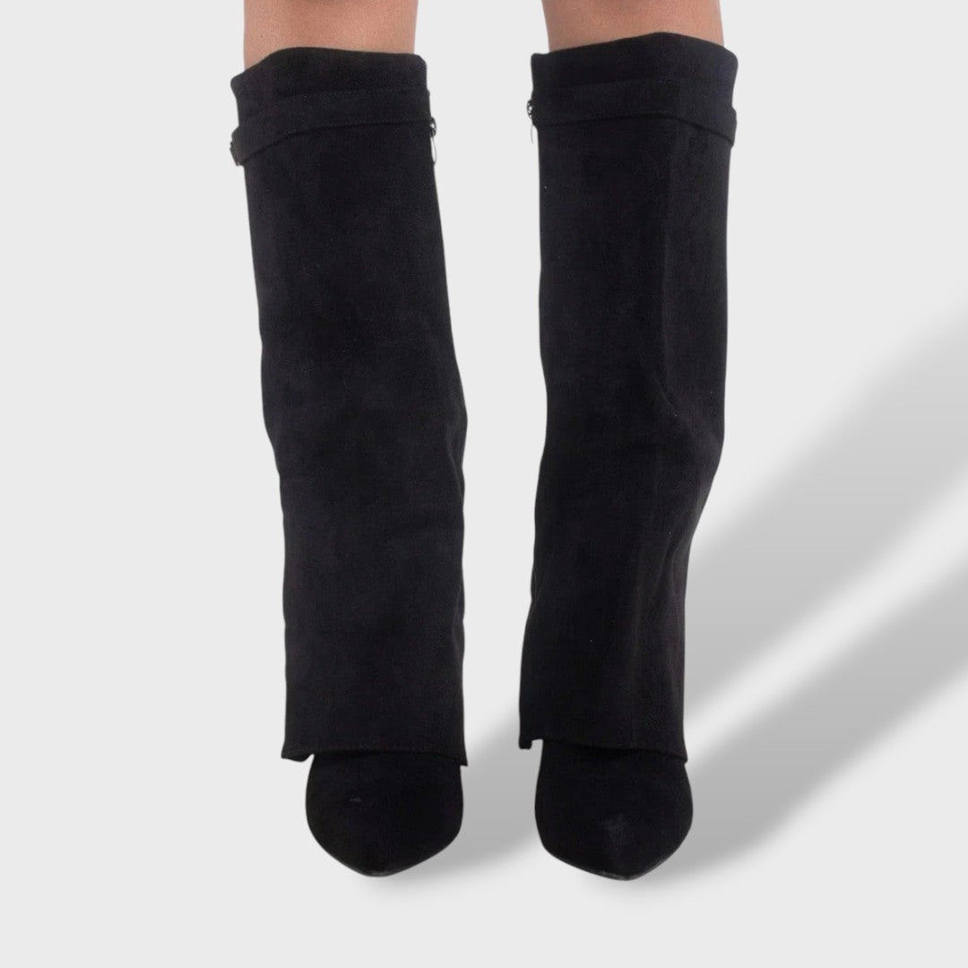 Lorena | Botas Camperas de Ante Mujer Caña Alta