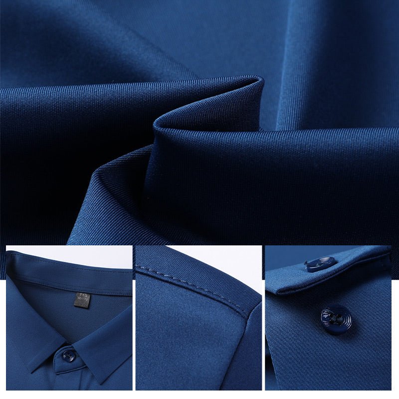 Mitchel | Camisa elástica antiarrugas de hombre