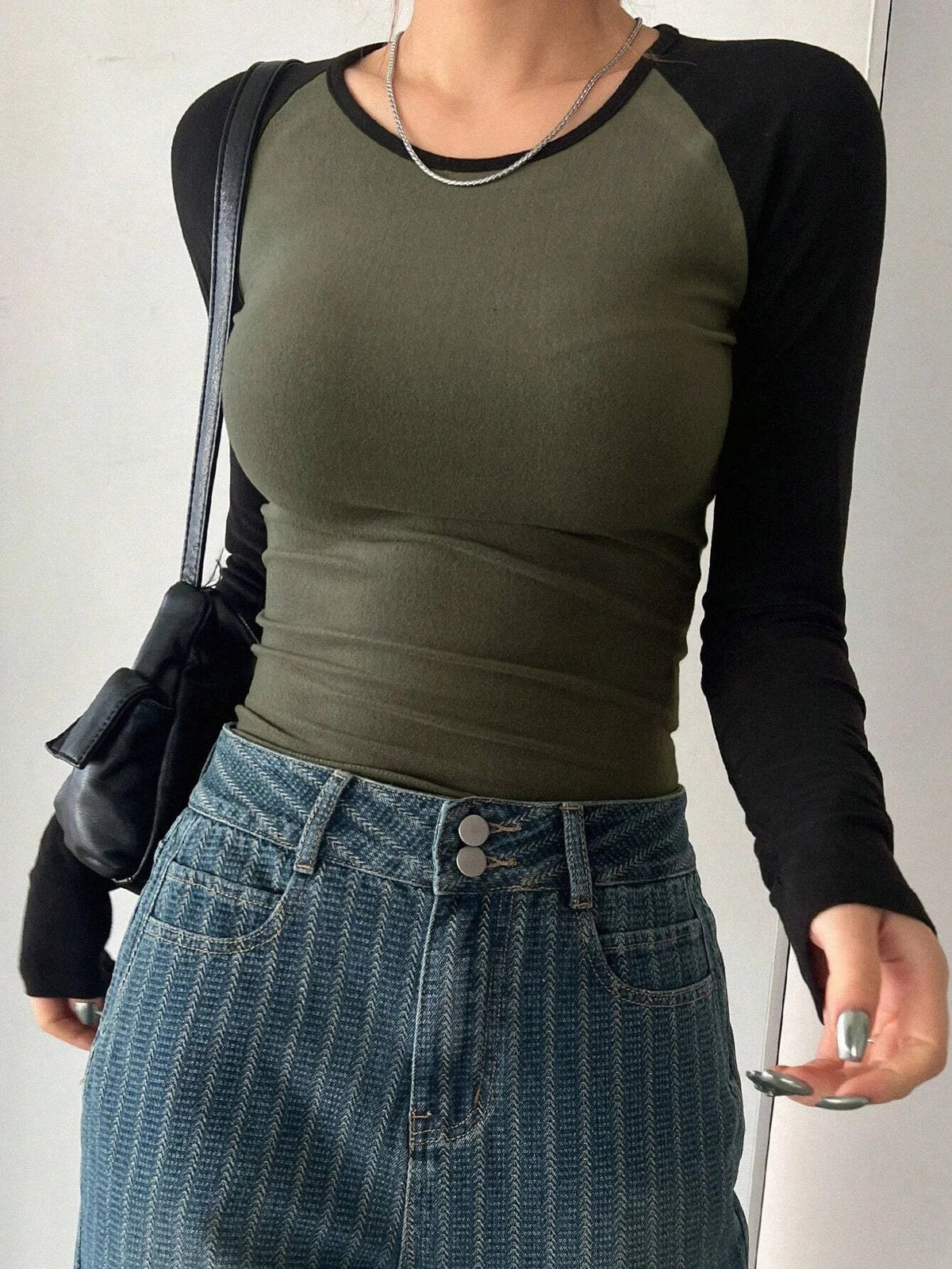 Odesa | Camiseta Raglán de Color Block