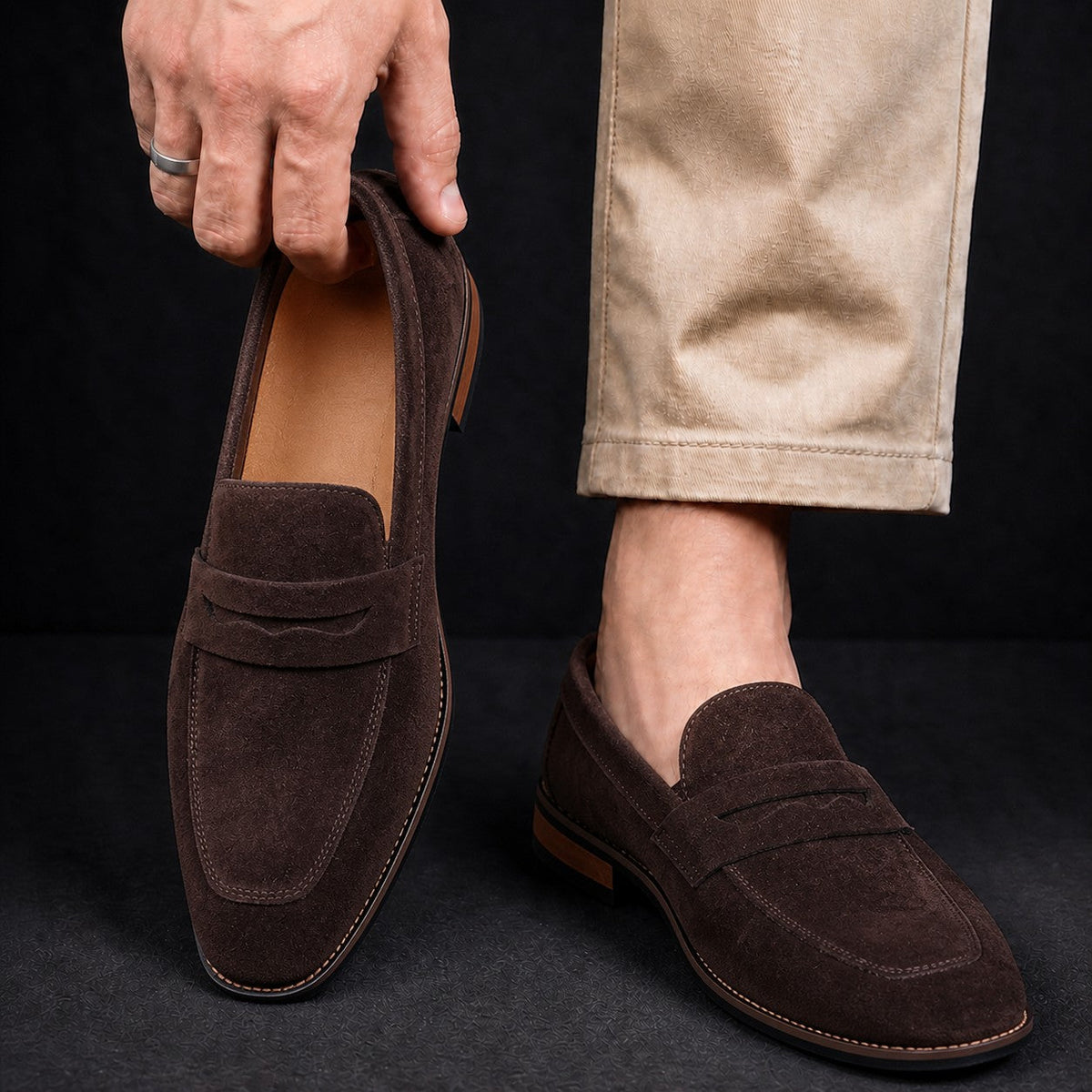 Pembroke Leather Loafers