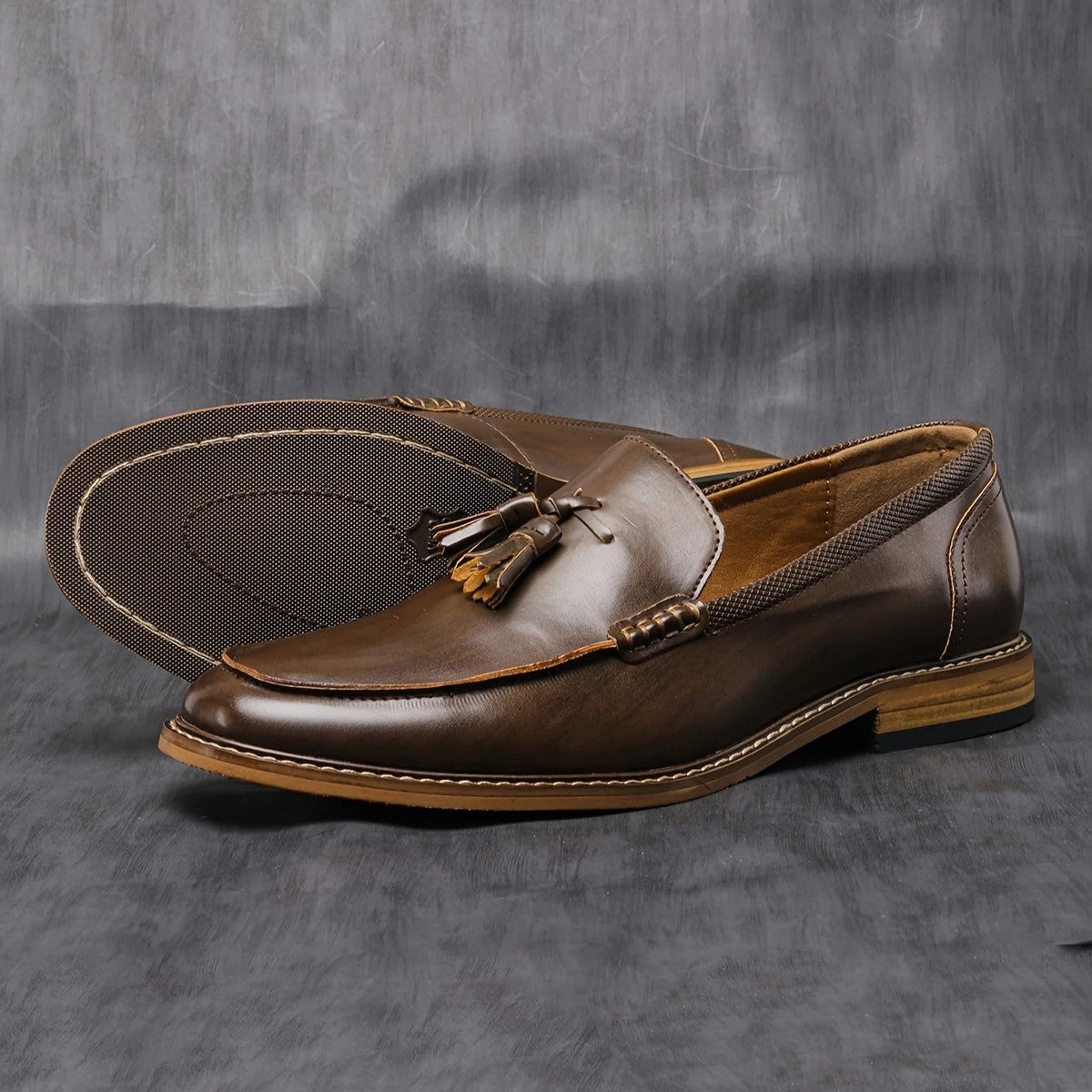 Regent Tassel Leather Loafers