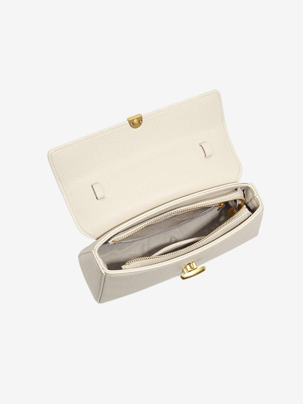 Cassy - Bolso Bandolera de Cuero Vegano con Correa Extraíble