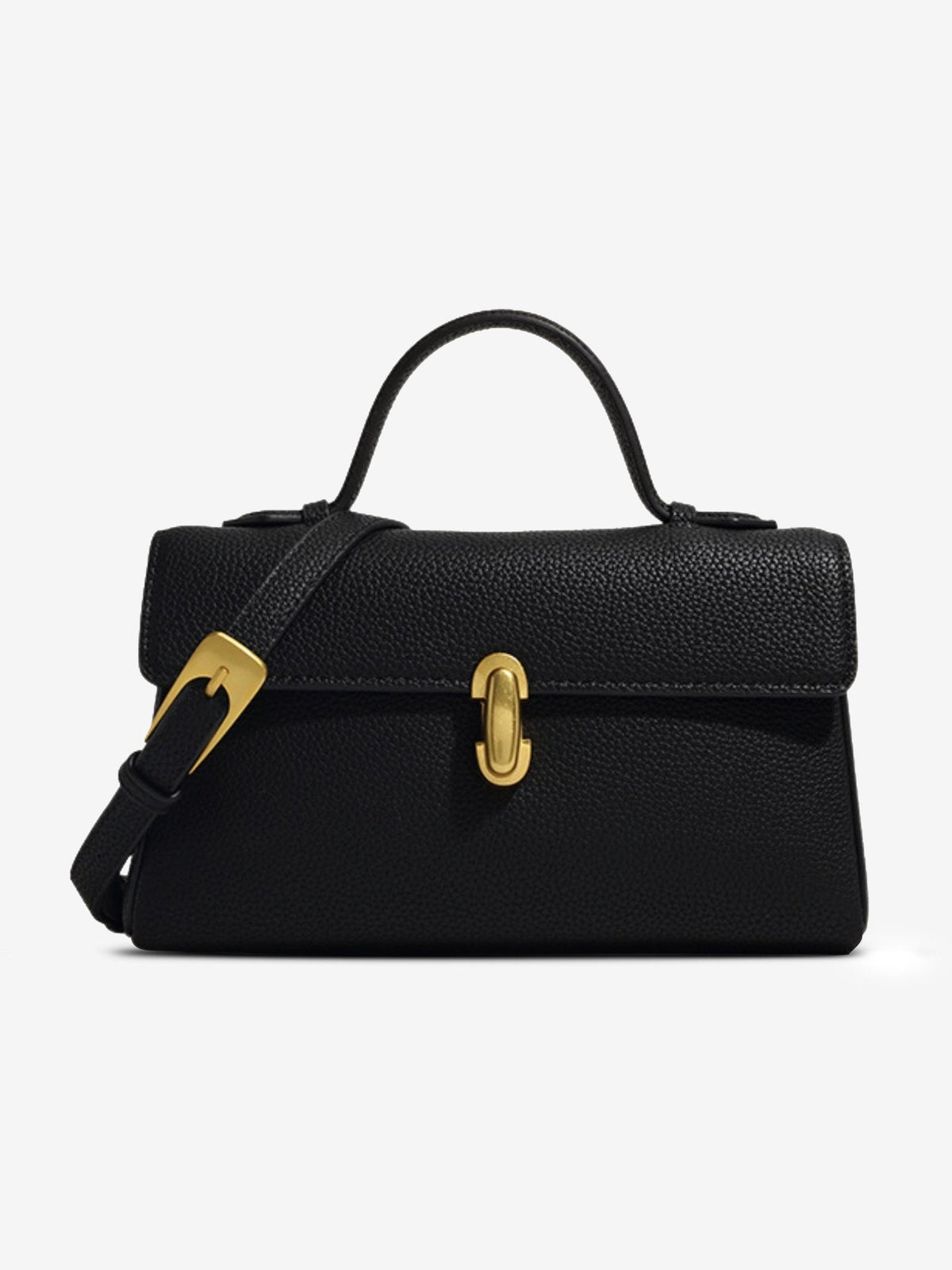 Cassy - Bolso Bandolera de Cuero Vegano con Correa Extraíble