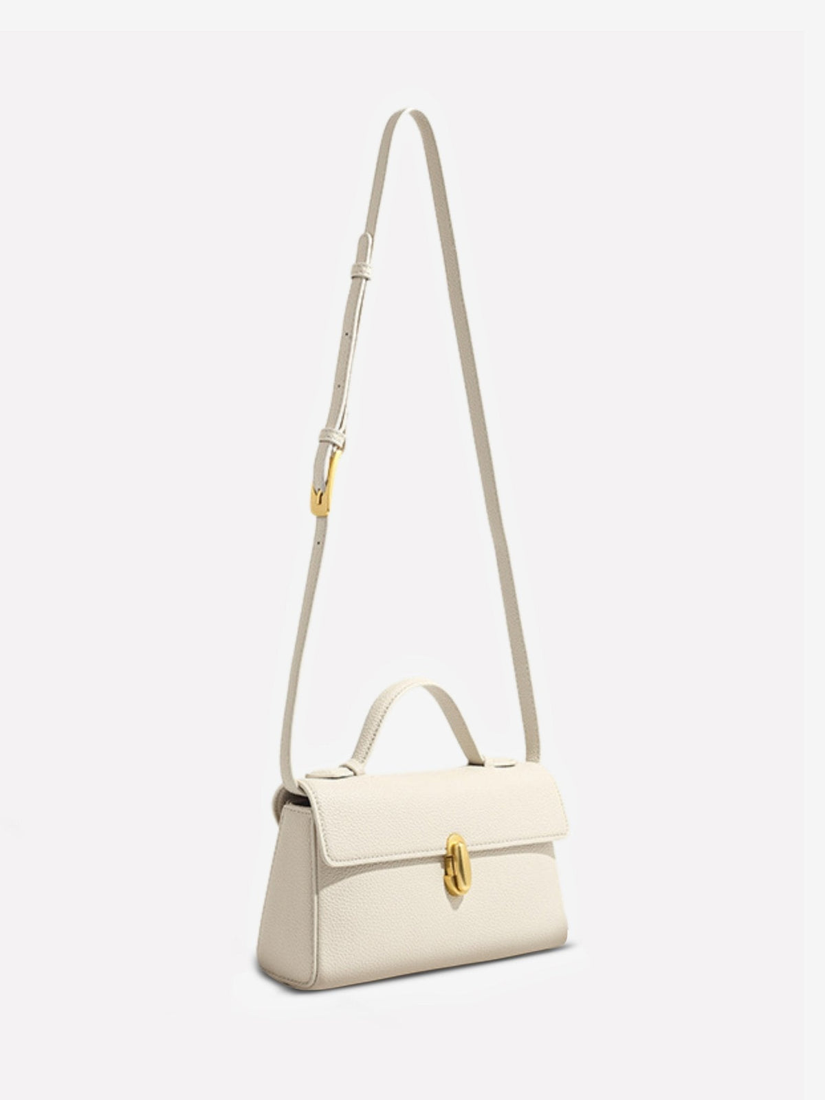 Cassy - Bolso Bandolera de Cuero Vegano con Correa Extraíble