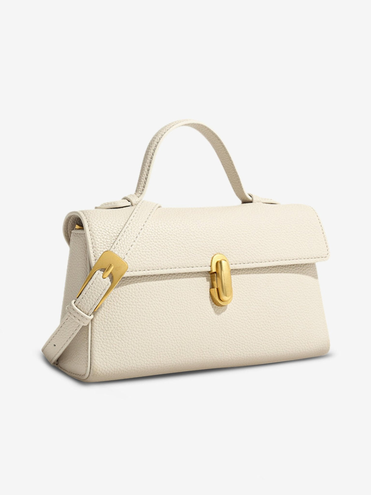 Cassy - Bolso Bandolera de Cuero Vegano con Correa Extraíble