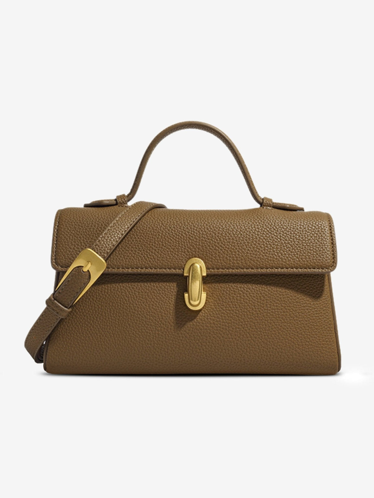 Cassy - Bolso Bandolera de Cuero Vegano con Correa Extraíble