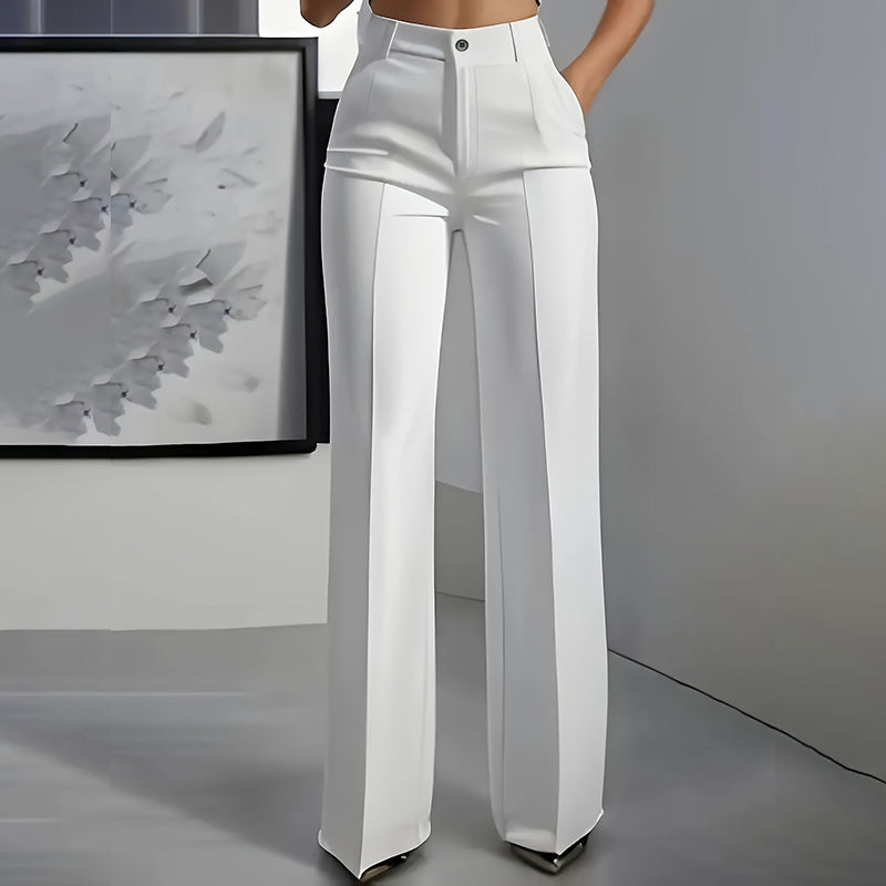 Enara | Pantalones de Traje con Cintura Alta