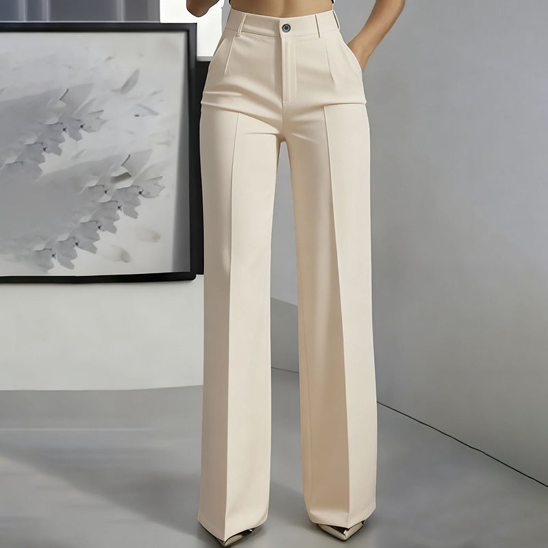 Enara | Pantalones de Traje con Cintura Alta